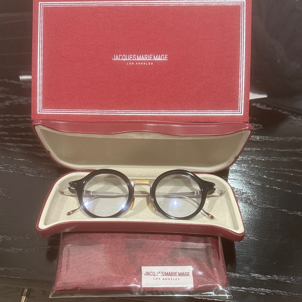 Jacques Marie Mage Black Glasses